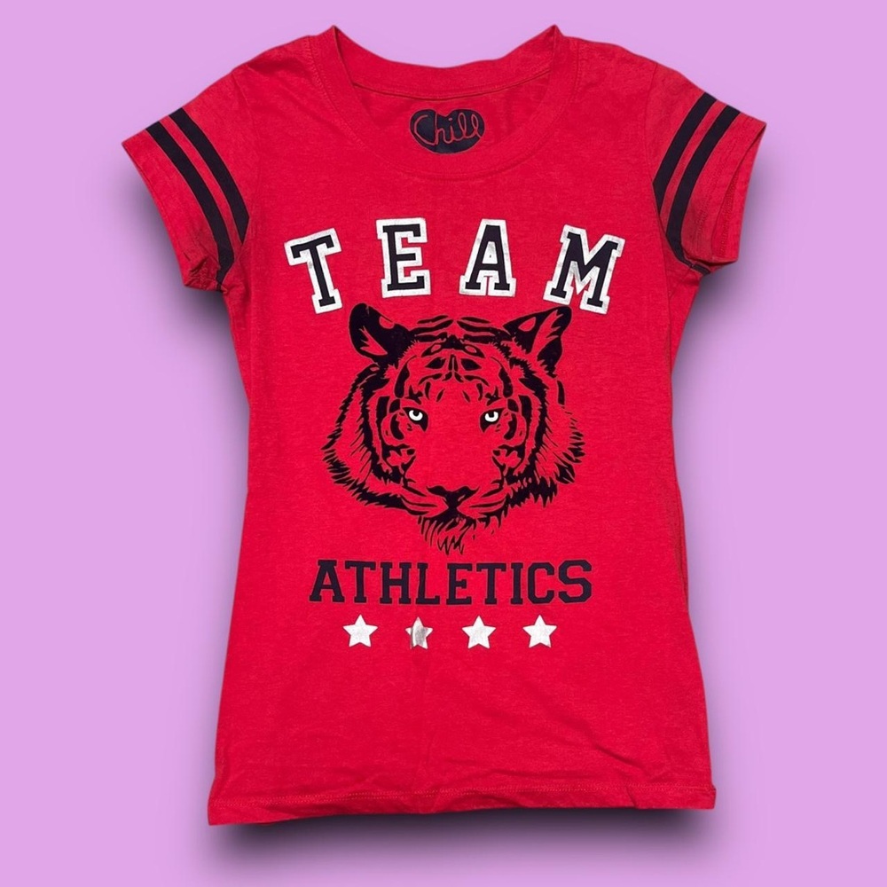 Y2K Wildcats Jersey Baby Tee Size Small Workout Sporty Blokette World Cup